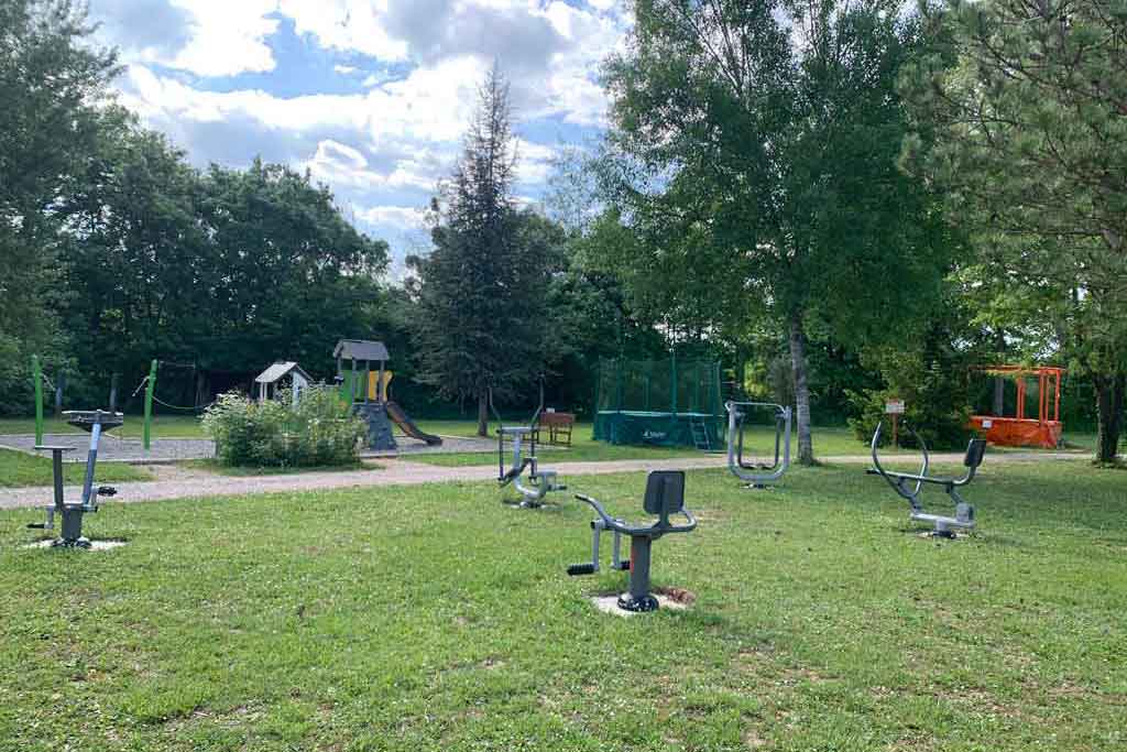aire de fitness camping tarn
