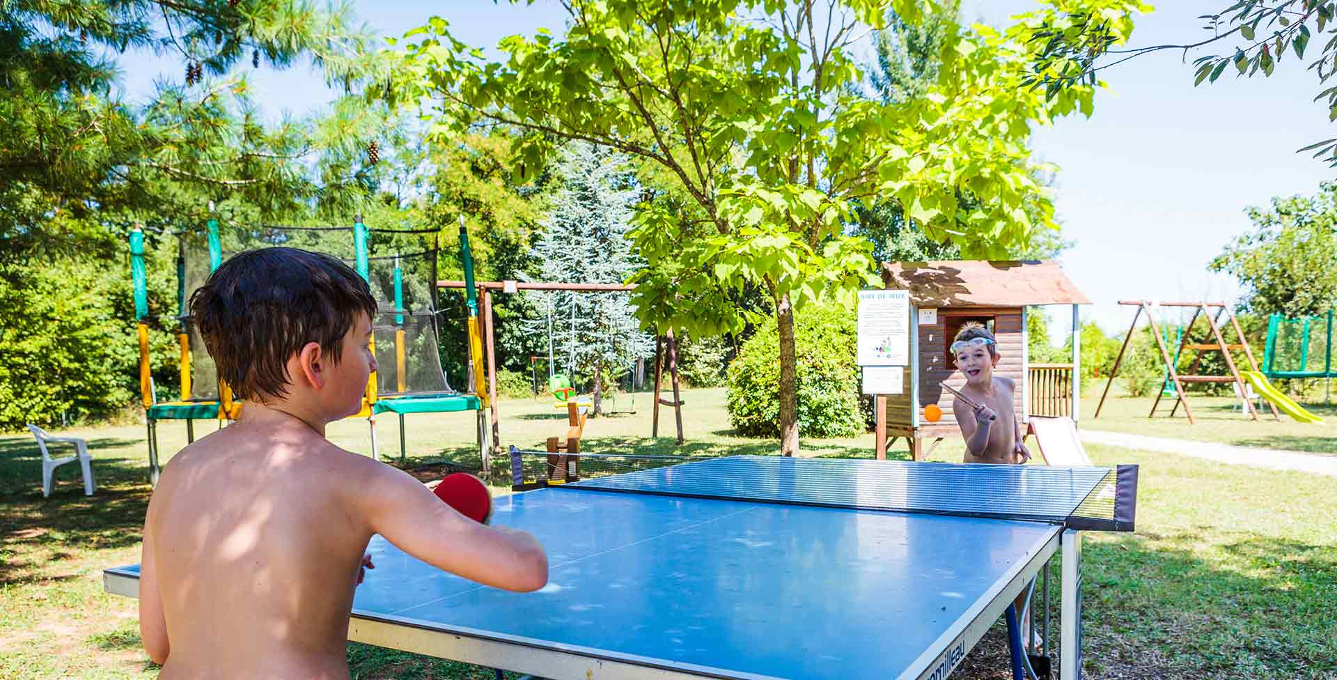 enfant ping pong camping albi