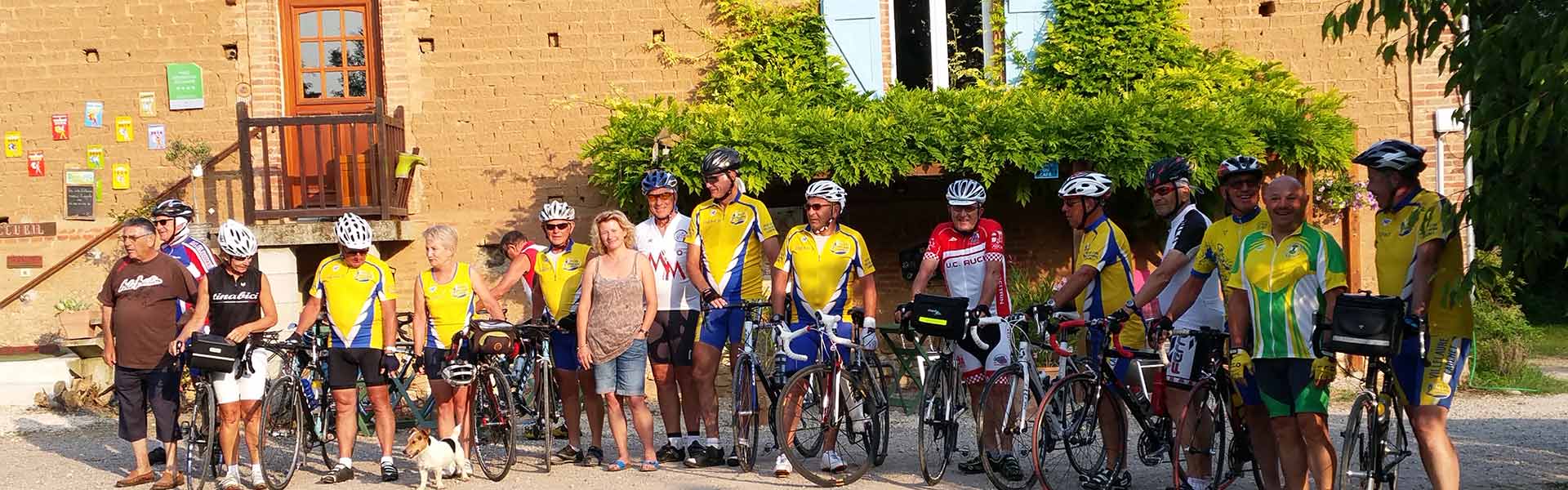 groupe cyclistes gaillac chalets de fiolles